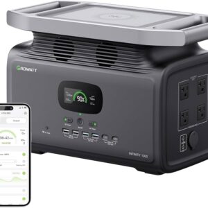 Central de energía de respaldo portatil Growatt Infinity 1,3kWh Litio